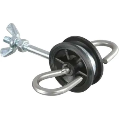 Afbeelding van Poortgreepisolator r.v.s met m6 schroefdraad 4 stuks