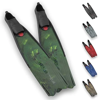 Afbeelding van Seacsub Motus Speervissen Zwemvliezen EU 41 42 Camo Green