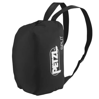 Afbeelding van Petzl Split Touwtas voor 120 meter klimtouw met touwzeil grijs