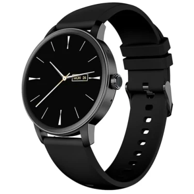 Afbeelding van Smartwatch Celly TRAINERROUND2BK Zwart 1,28&quot;