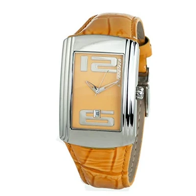 Afbeelding van Horloge Uniseks Chronotech CT7017M (Ø 33 mm) Kleur Oranje