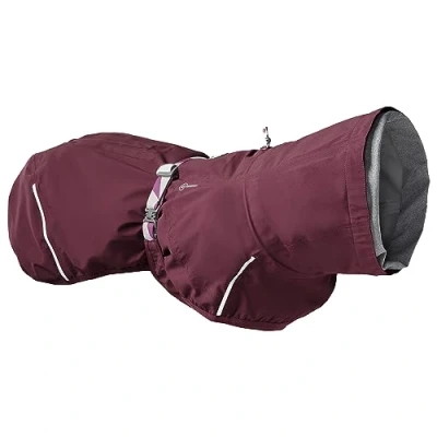 Afbeelding van Hurtta. Mudventure Coat 4 seizoenen regenjas Eco Eggplant 30 cm