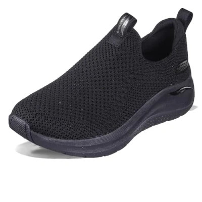 Afbeelding van Skechers Arch Fit 2.0 Sneakers voor dames, zwart.