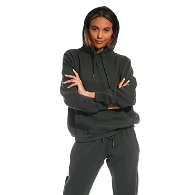 Afbeelding van Light and Shade zachte hoodie voor dames, loungewear, pastelpaars, L