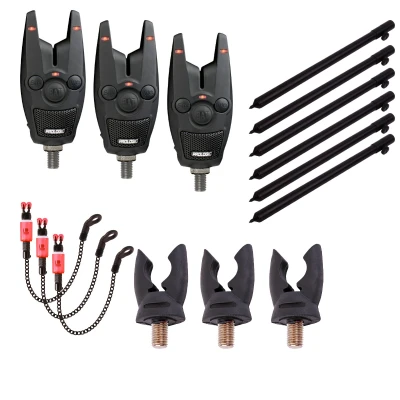 Afbeelding van Prologic Bat Bite Alarm Set 3 Rods Karperset