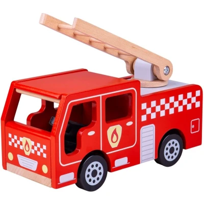 Afbeelding van Auto Brandweer Ladderwagen 28cm