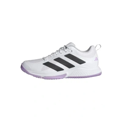 Afbeelding van adidas Court Team Bounce 2.0 Sneakers voor dames, Ftwr White Core Black Powder Plum