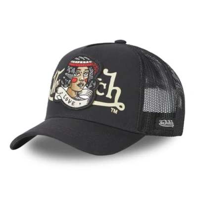 Afbeelding van Von Dutch Cap Love kleur: zwart, Eén maat, zwart