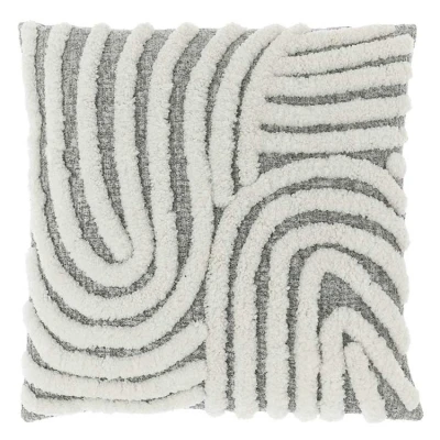 Afbeelding van Unique Living Sierkussen Caty Dark Grey 45x45cm