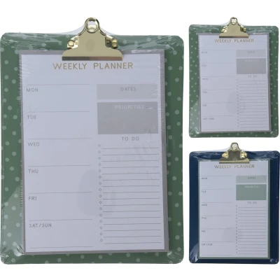 Afbeelding van Klembord A4 met weekplanner