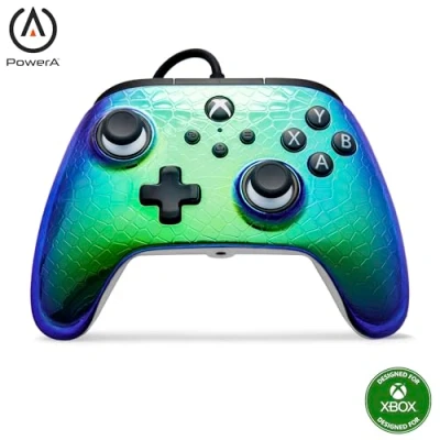 Afbeelding van PowerA Advantage Bedrade Controller voor Xbox Series XS Raptor Chrome