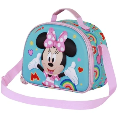 Afbeelding van Disney Uniseks lunchtas voor kinderen, motief Minnie Mouse, turquoise, Mouse turkoois