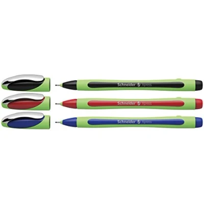 Afbeelding van Schneider fineliner Xpress 0,8mm 3 stuks assorti kleuren S 190093