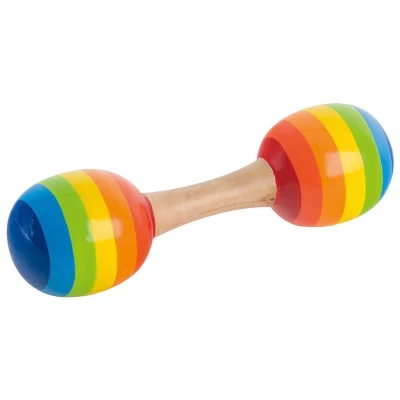 Afbeelding van Goki Houten Dubbele Maraca&#039;s