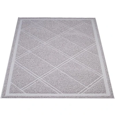 Image de Amazon Basics Tapis pour bac à litière, non parfumé, 61 x 88,9 cm, gris