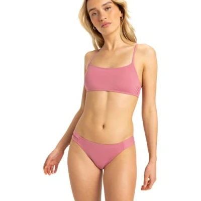 Afbeelding van Roxy Bikinibroekje, Dames, Maat: Large, Pink