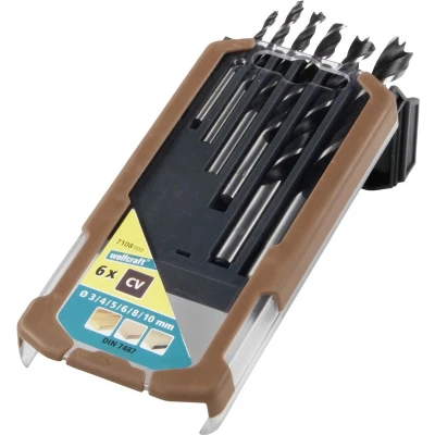Afbeelding van Borenset Wolfcraft 7108000 Hout 6 Onderdelen