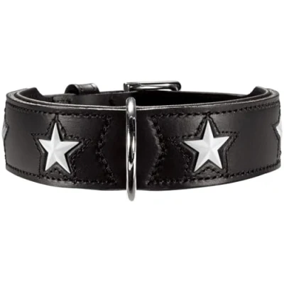 Afbeelding van Hunter Hondenhalsband Magic Star Zwart