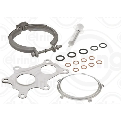 Afbeelding van ELRING 761.140 Turbocharger, montageset Met pakkingen montagehandleiding JAGUAR: F Pace, LAND ROVER: Discovery Sport