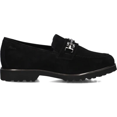 Afbeelding van SIOUX Meredith Loafers Dames Instappers Zwart Maat 41,5