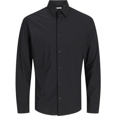 Afbeelding van Jack &amp; Jones Premium Overhemd, Heren, Maat: Small, Black