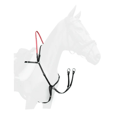 Image de Waldhausen Collier de Chasse Secutrust avec Rêne Sécurité Noir Poney