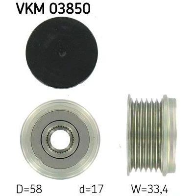 Afbeelding van Skf Vrijloop koppeling dynamo VKM 03850