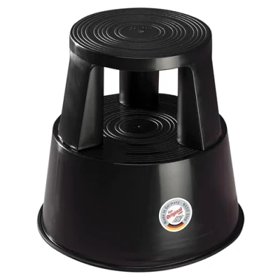 Afbeelding van Wedo Step 212201 opstapje kunststof, zwart