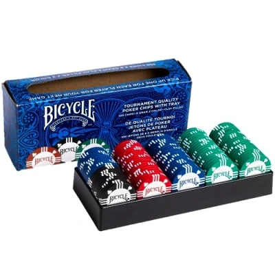 Image de Bicycle 1006305 Jeu de Société Clay Chips 8 Grams