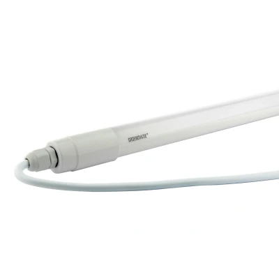 Afbeelding van LED TL T8 Armatuur, 8W, 60 cm, Rond, Neutraal Wit, Waterdicht IP65