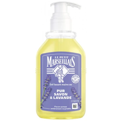 Afbeelding van Le Petit Marseillais Handwasgel Pure Zeep en Lavendel 300 ml
