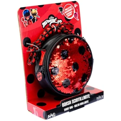 Afbeelding van Nice Group Lady Bug Miraculous Pailletten Bag, 52021