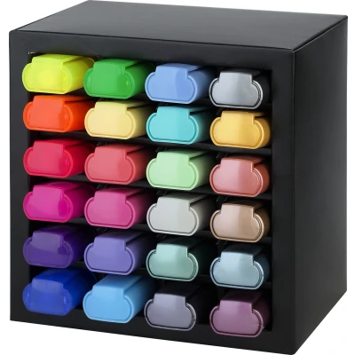 Afbeelding van Tekstmarkers FC Deskset 24 kleuren