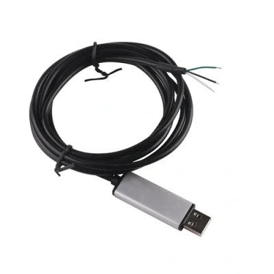 Afbeelding van usangreen USB naar RS485 converterkabel, FTDI RS 485 aluminium chip, 3 polig, gestripte programmeerkabel