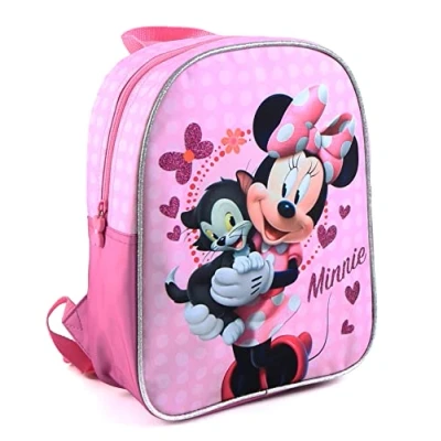 Afbeelding van Disney Minnie Mouse Rugzak Rugtas Kleuter School Tas 2 5 Jaar