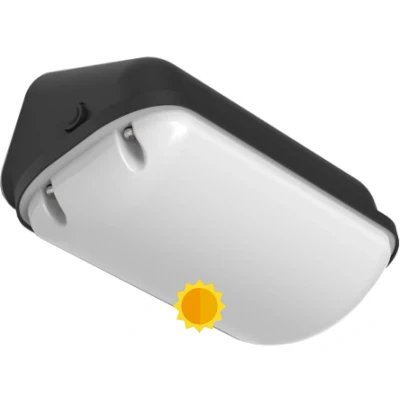 Afbeelding van Gevelarmatuur Deca Zwart Daglichtsensor