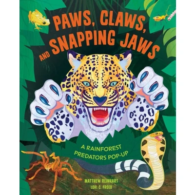 Afbeelding van Reinhart Pop Up Studio Paws, Claws, and Snapping Jaws Book (Reinhart Studio)