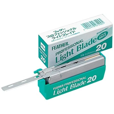 Afbeelding van Feather 20 Professional Blades Light
