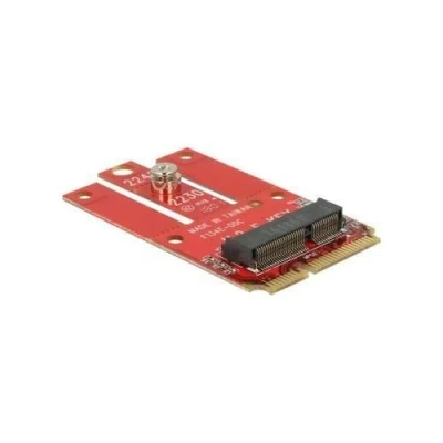 Image de DeLOCK Mini PCIe &gt; M.2 Key E slot Contrôleur de stockage 1 Canal Card