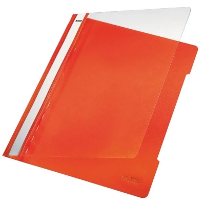 Image de LEITZ chemise à lamelle Standard, format A4, PVC, orange,