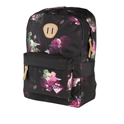 Afbeelding van Nitro Urban Classic Rugzak, Maat: Medium, Black rose [1972]