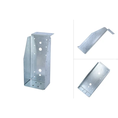 Afbeelding van Wovar Balkdrager Zwaar met lip Verzinkt voor 9.5 x 22 cm Balken Per Stuk