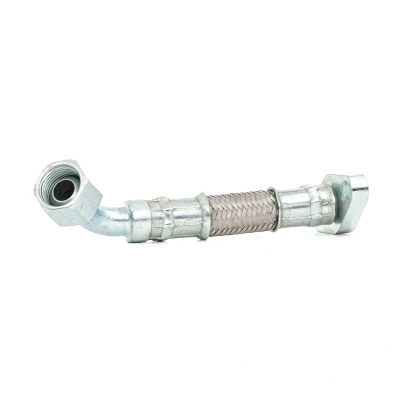 Afbeelding van DR.MOTOR AUTOMOTIVE DRM0686 Olieleiding, lader VOLKSWAGEN: Golf 4, Transporter 5, Caddy 3, AUDI: A3 Sportback, Hatchback