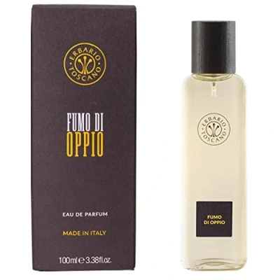 Image de Erbario Toscano, Eau de Parfum, parfum fumée d&#039;oppio, 100 ml, produit Tuscany, emballage durable, fabriqué en Italie.