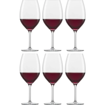 Afbeelding van Schott Zwiesel Banquet Bordeaux Rode Wijnglas 60,6 Cl Set Van 6 Transparant