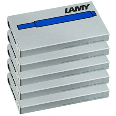 Afbeelding van Lamy T10 inktpatronen, blauw, 5 stuks