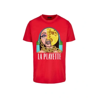 Afbeelding van Mister Tee Tshirt print, Heren, Maat: Large, Cityred