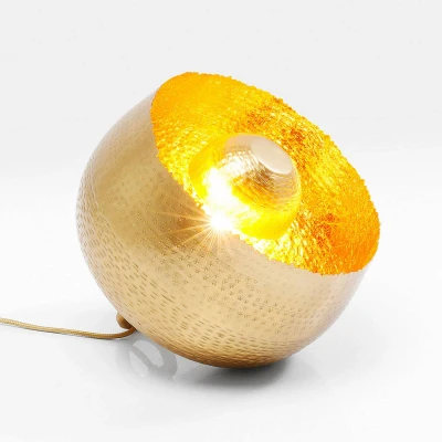 Afbeelding van KARE Apollon tafellamp mat goud Ø 28 cm