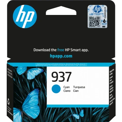 Afbeelding van HP 937 (4S6W2NE) Inktcartridge Cyaan