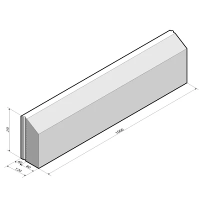 Afbeelding van Rijwielpadband 4/12x25 grijs komo